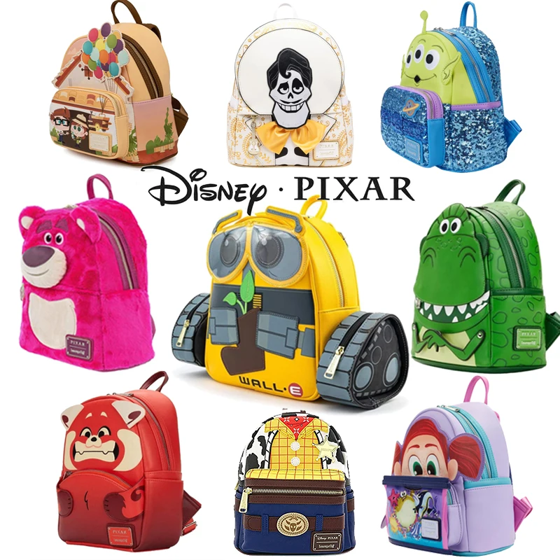 Фото Loungefly Disney Pixar Movie Series Toy Story/WALL-E/Monsters University Мини-рюкзак Коко Косплей Рюкзак №1