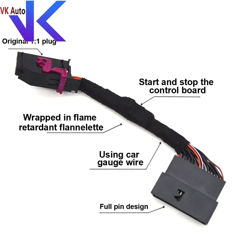 

Автоматическая остановка запуска двигателя для VW EVO Golf MK8, отключение устройства управления датчиком, разъем, отменка