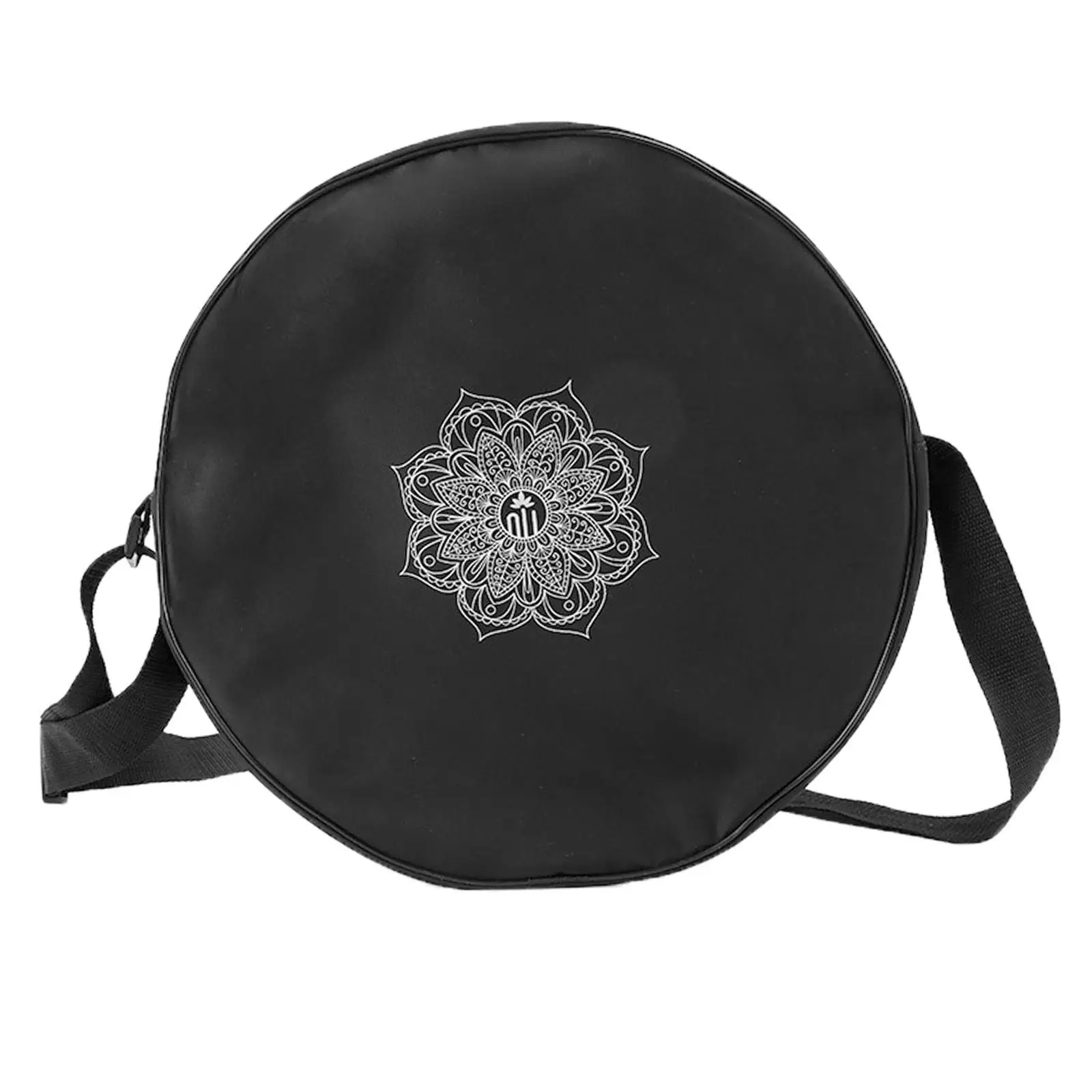

Tool Storage Yoga Wheel Bag Round Full Zip Nylon Twill Print Single Shoulder