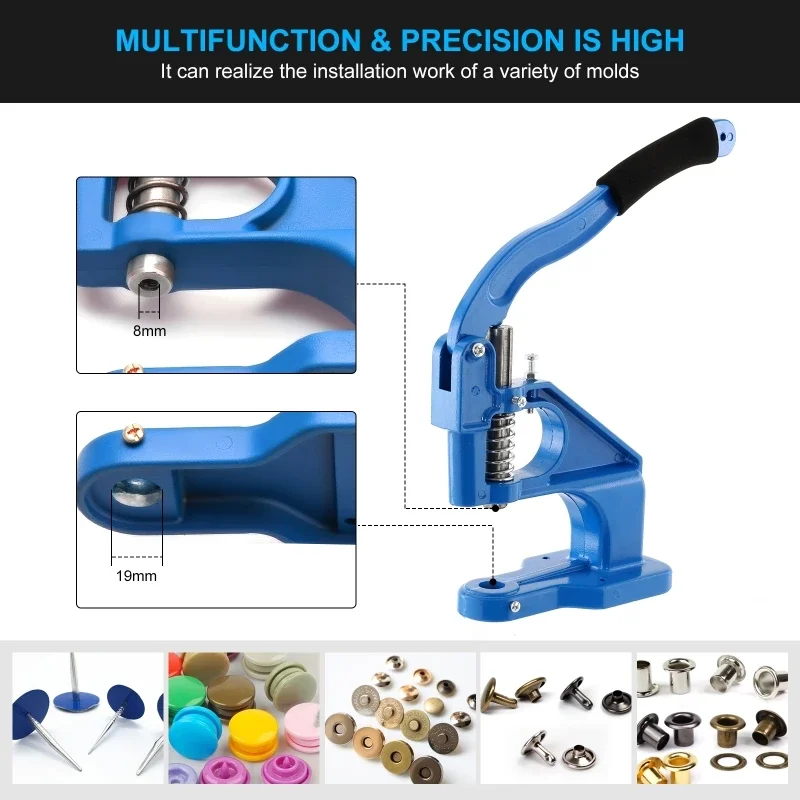 Ручная машина для установки кнопок ручная пресс-втулка инструменты петель