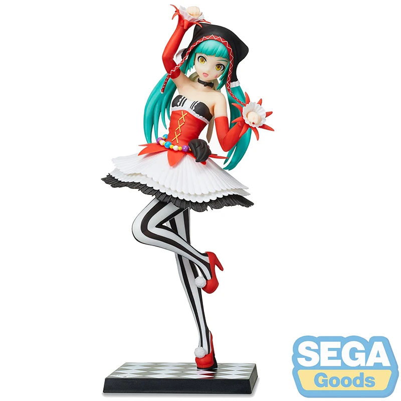 

Оригинальные игрушки SEGA SPM Hatsune Miku PIERRETTA Project DIVA Arcade Future Tone Аниме фигурки коллекционные игрушки подарки