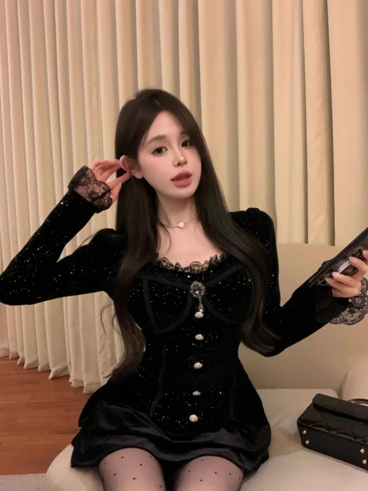 Женские Бархатные Топы Ezgaga милые зимние Модные Винтажные сексуальные элегантные