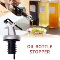 3pcs bottle stopper leak proof wine bottle stopper bottle cap wine pourer spout stopper dispenser olive oil sprayer kitchen tool