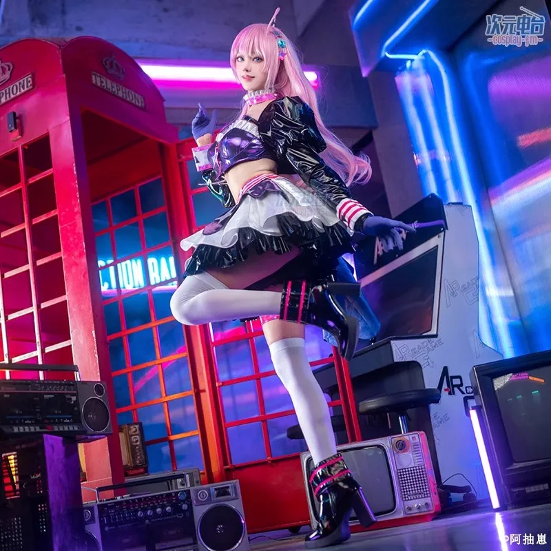 Аниме Mikkuu Muse Dash Luka Косплей Костюм Хэллоуин Униформа Женщины Мужчины Карнавальное