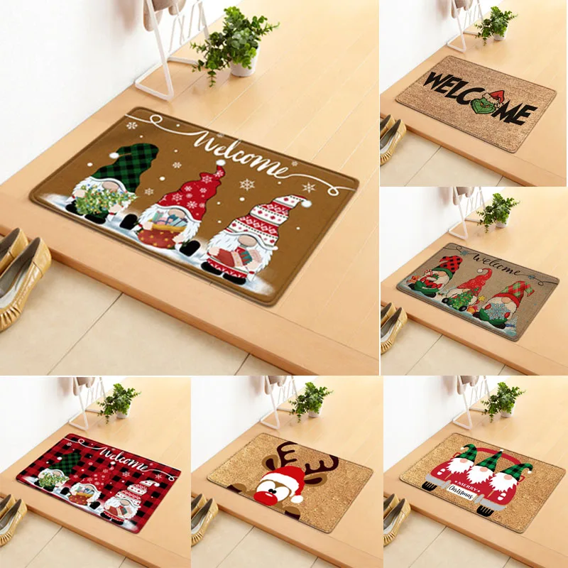 

Рождественский коврик, Придверный коврик для входной двери
