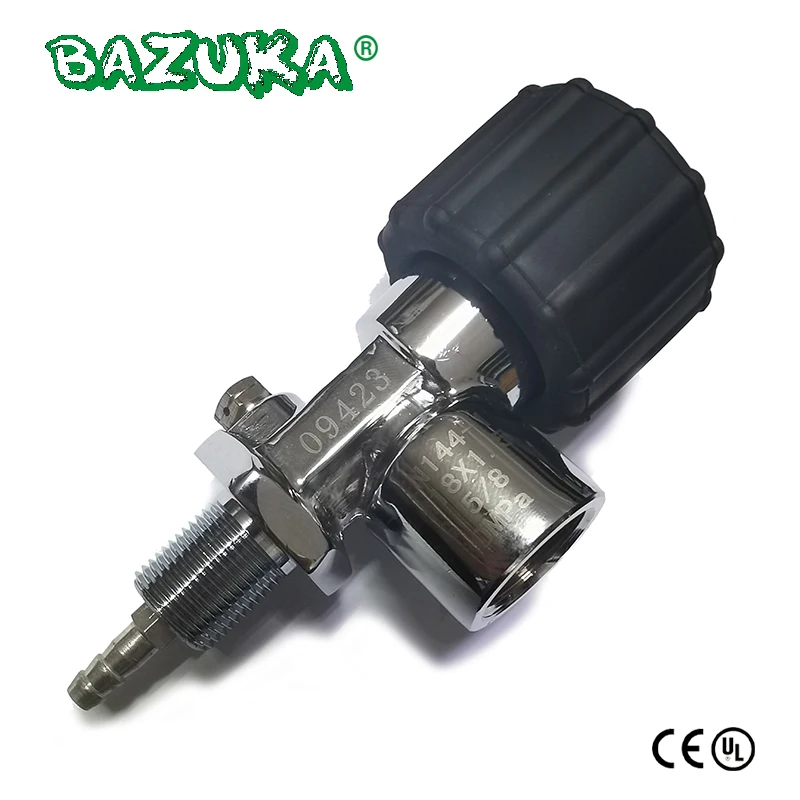 

PCP Пейнтбол Дайвинг Din Клапан бак ON/OFF клапаны Male G5/8 Female 30Mpa/4500psi для M18 * 1,5 цилиндров высокого давления/CF бак