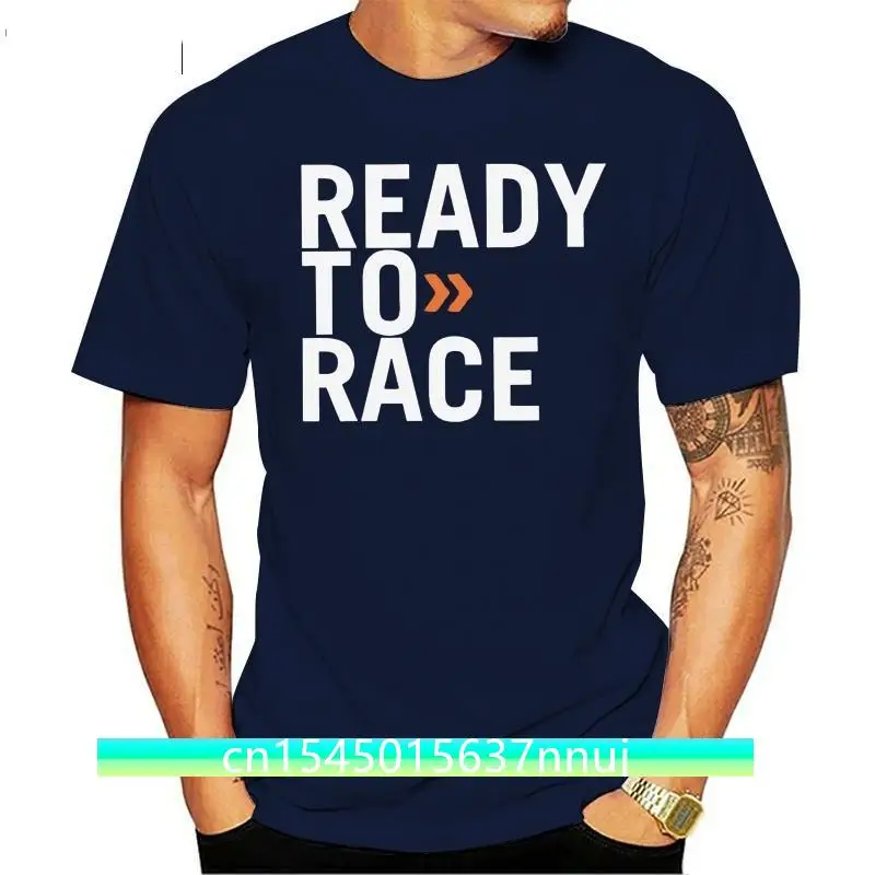 

Swag Men T Shirt Ready To Race Print T-Shirt Plus Size Novelty Tops Enduro Cross Motocross Bitumen Bike Life Tees Cotton Clothes