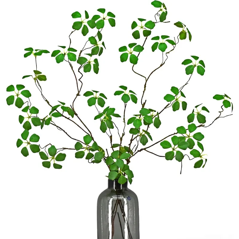 Искусственные растения искусственные зеленые стебли для настольного декора