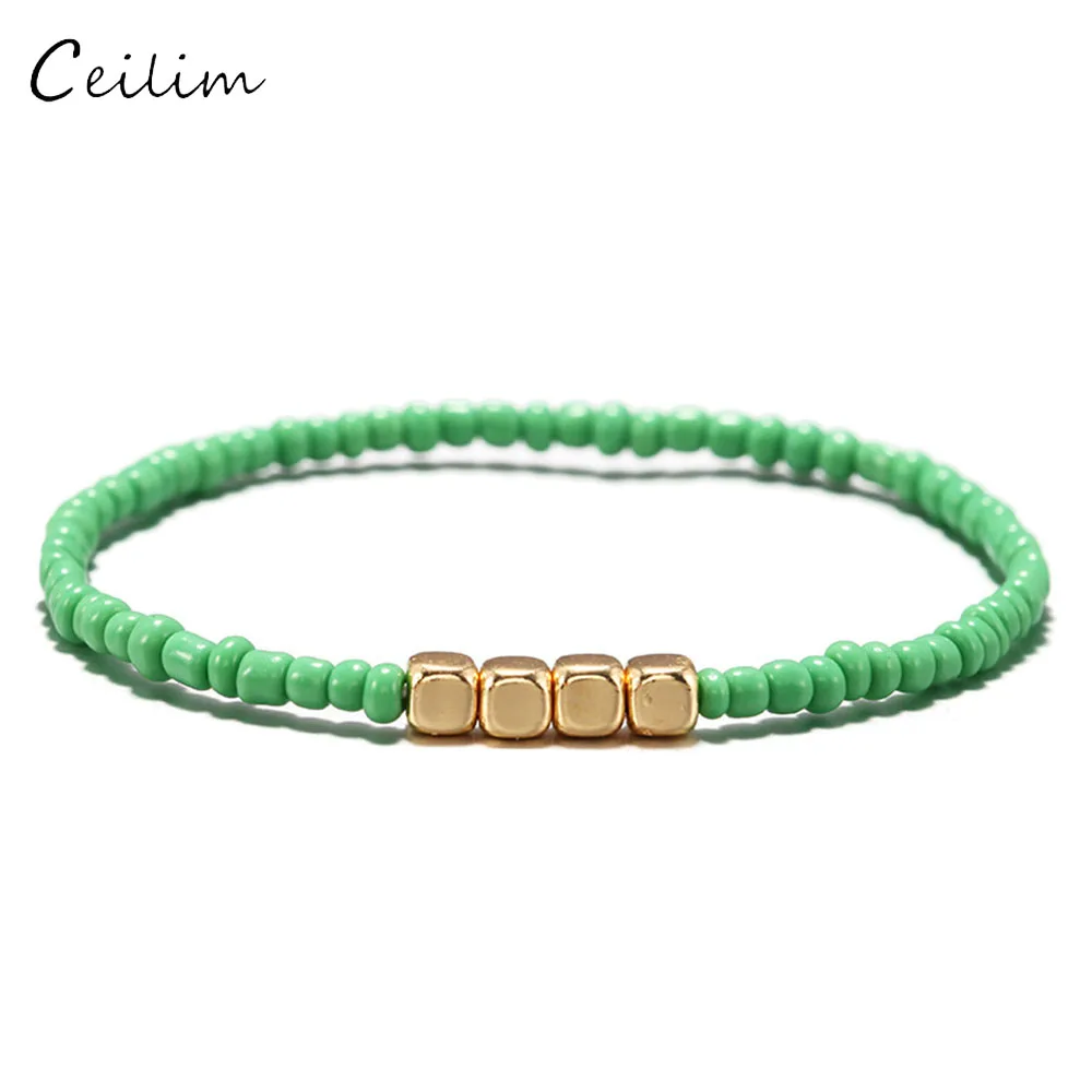 Лето 2022 бусины в стиле бохо браслет из бисера для женщин и мужчин Подвески Модные