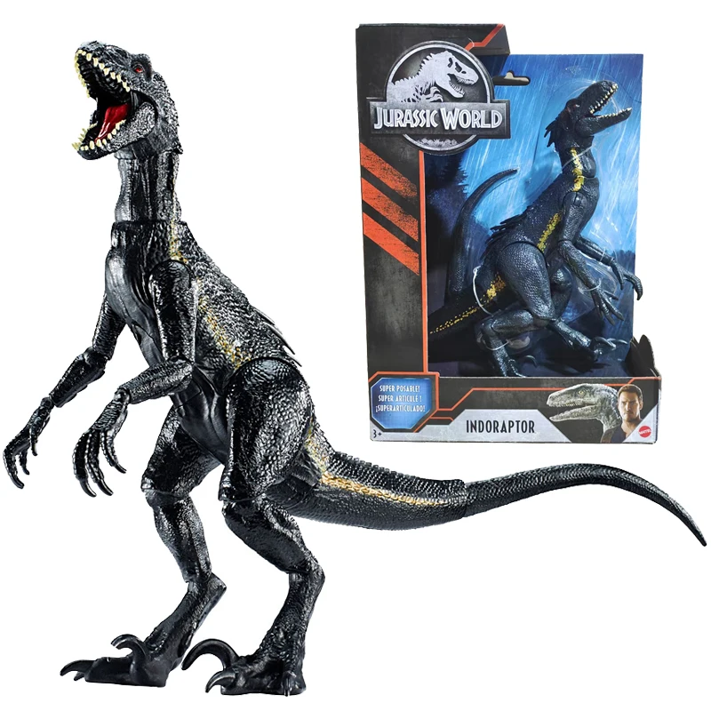 

Mattel Jurassic World FVW27 Fallen Kingdom Indoraptor Dinosaur Action Figure With Movable Joints, Birthday Toy Gift For Children