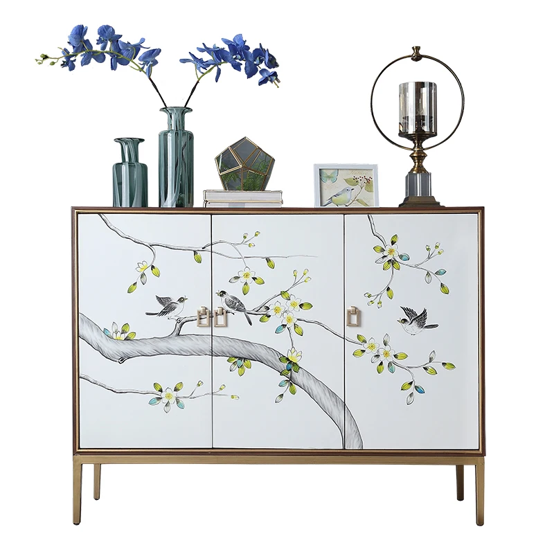 

Шкаф для обуви с перегородкой для входа в гостиную, декоративный шкаф для хранения с рисунком, шкаф для прихожей