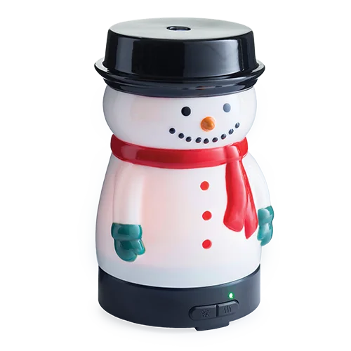 

100 mL Ultrasonic Essential Oil Diffuser White Porcelain Snowman