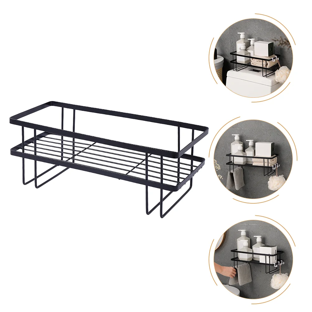

Shelf Black Bathroom Organizer Home Useful Storage Shelf Wall Shower Shelf Shower Shelf for Bathroom Storage Organizer