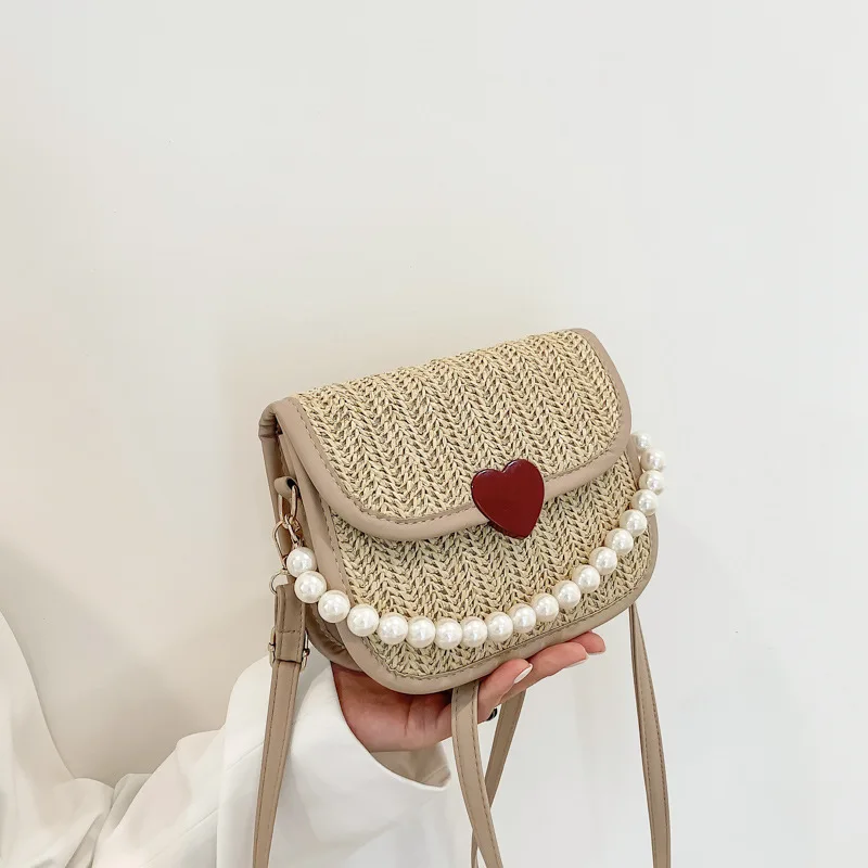 

Net Retro Texture Small Bag Female 2022 New Fashion Trend Messenger Bag Woven Armpit Bag Shoulder Bag Crossbody Bags for Women