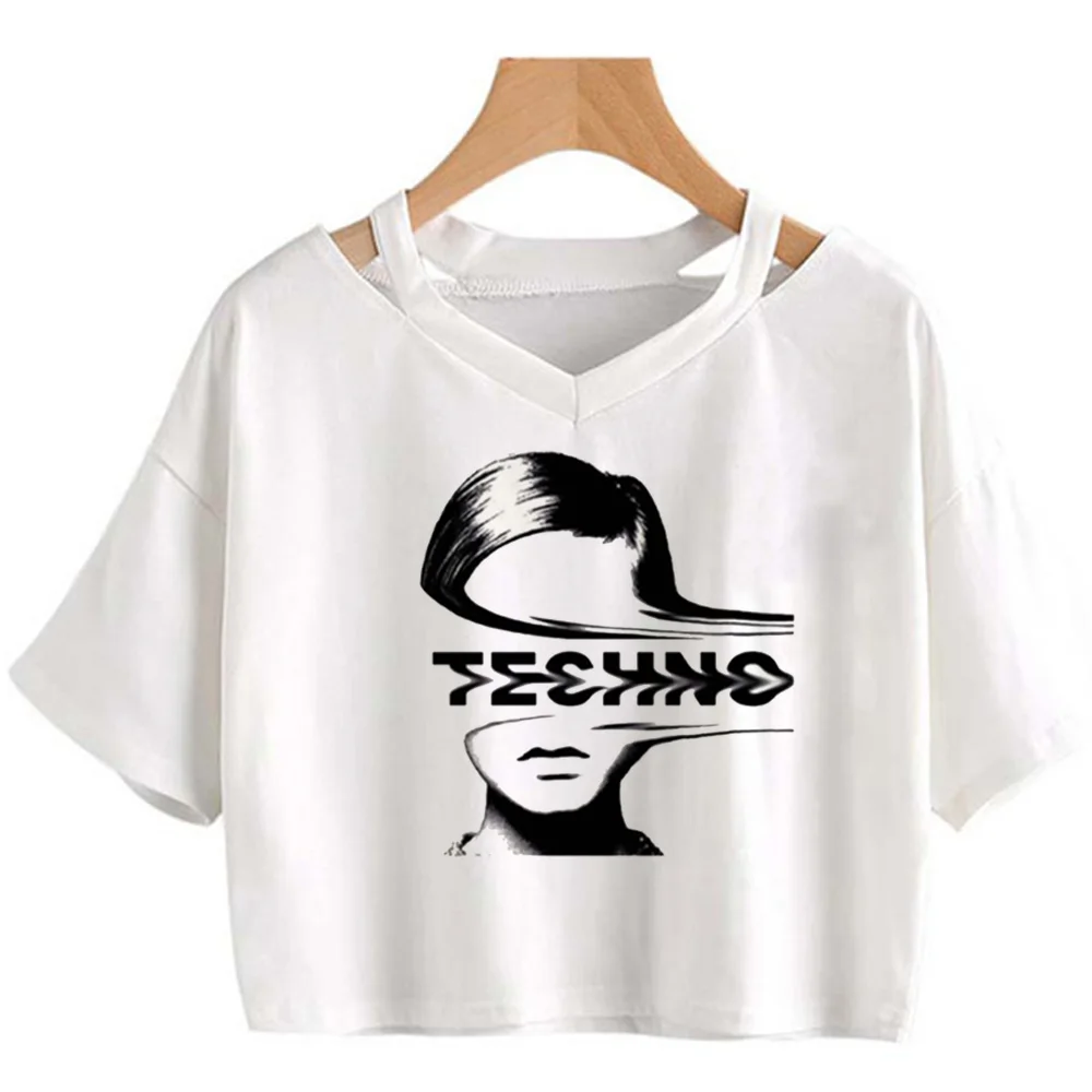 Футболка технология женские футболки с японским комиксом дизайнерская японская