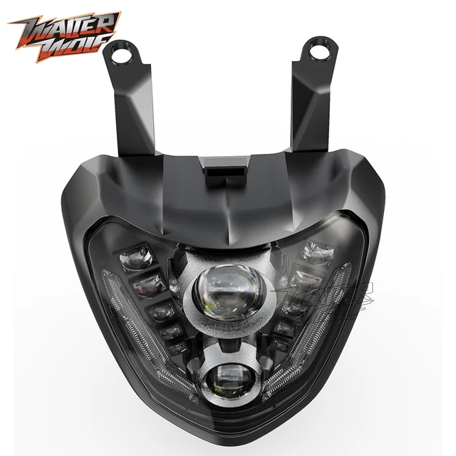 Круглая фара Yamaha MT 07