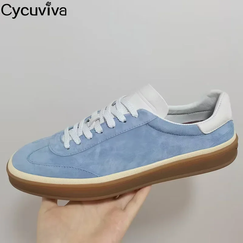 Кроссовки мужские на плоской подошве натуральная кожа шнуровке повседневные