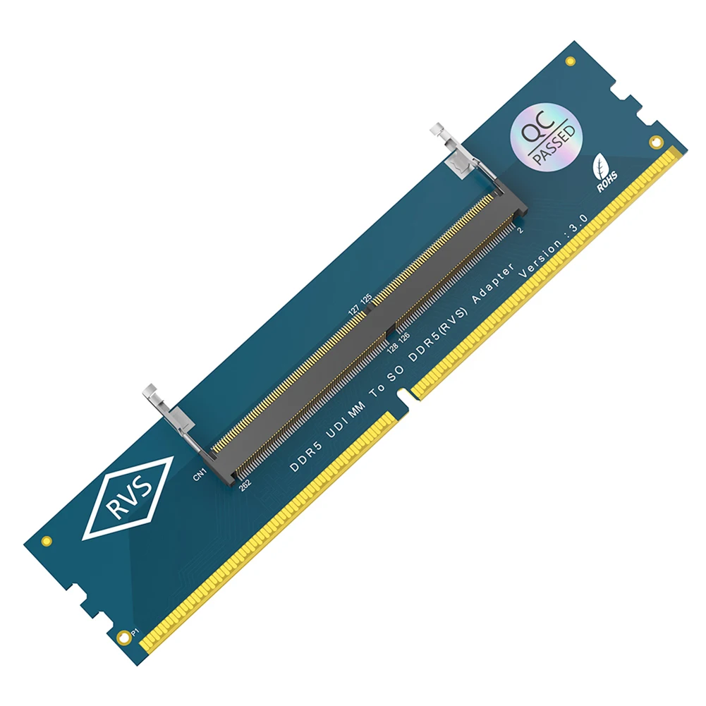 Ноутбук SO DDR5 RAM к настольному компьютеру Адаптер U-DIMM SO-DIMM Игровой ноутбук Модуль
