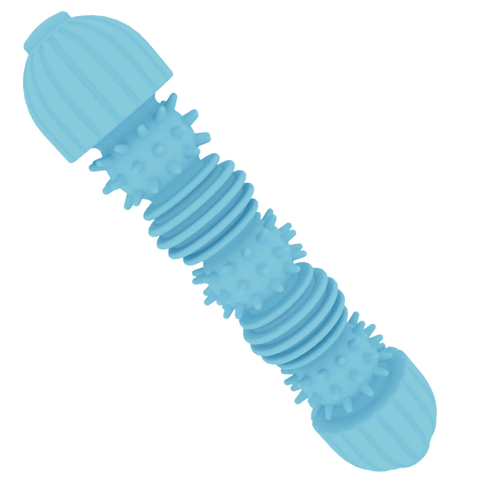 

Dog Teething Toys Durable Dog Chew Toy TPR Puppy Toothbrush For Clean Teeth Interactive Caterpillar Toys Molar Stick For