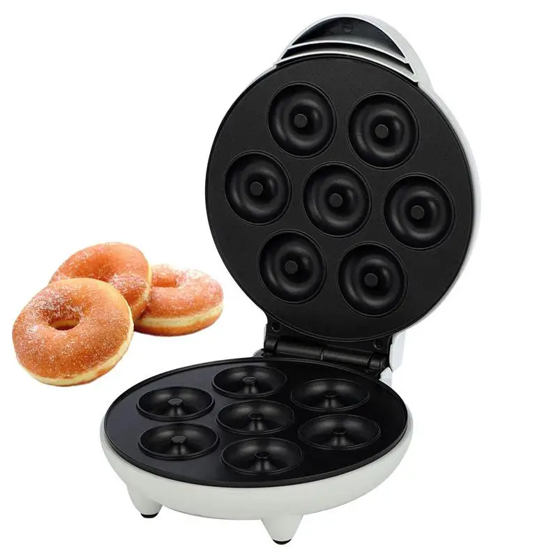 

Mini Donut Making Machine Electric with Non-Stick Coating Doughnut Breakfast Waffle Baking Machine Kitchen Cookware Accessories