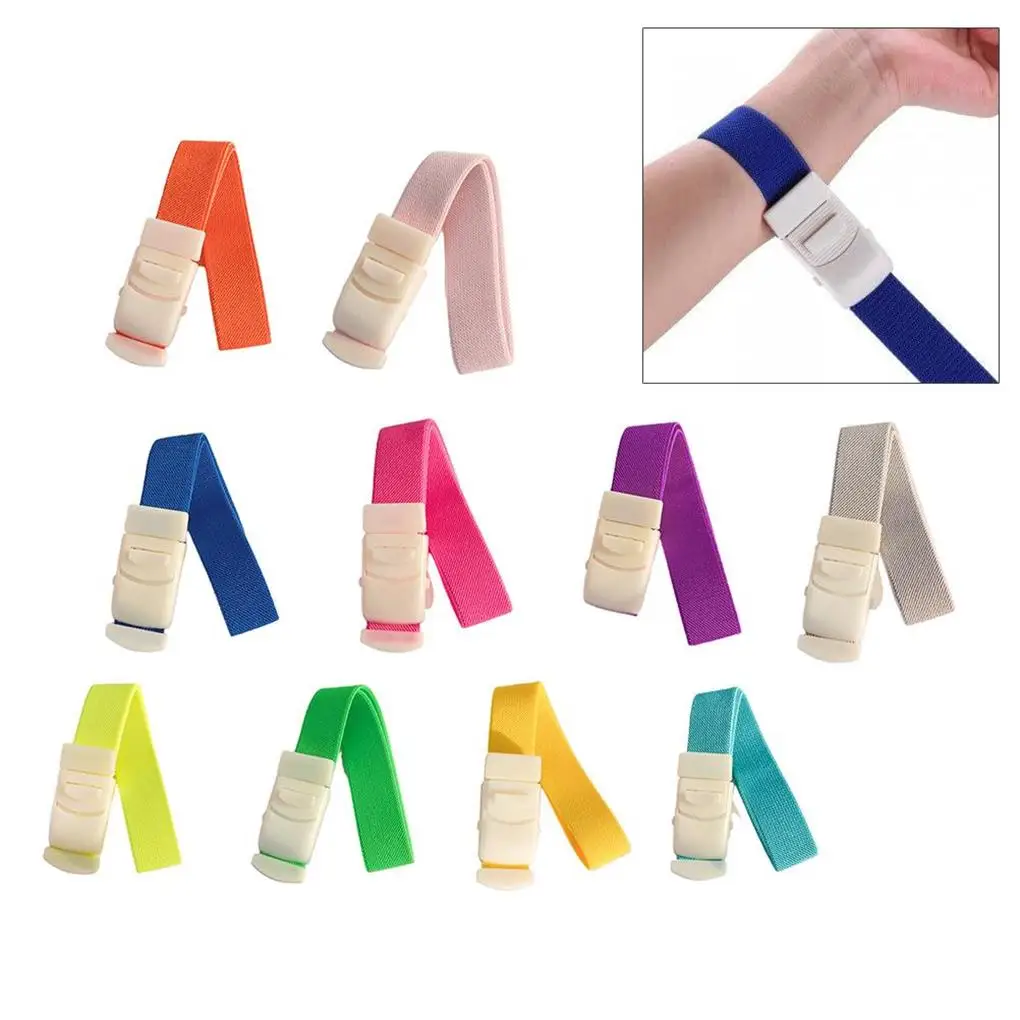 

10 Pack Emergency Tourniquets Elastic Band Tourniquet Survival Tool