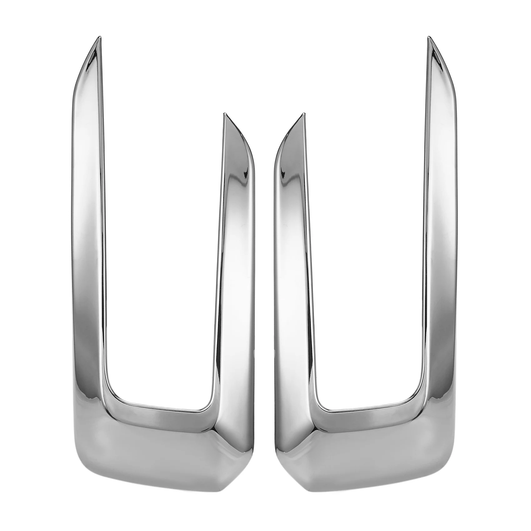 

Для XC40 T5 2017 2018 2019 ABS хромированный автомобильный передний противотуманный Абажур Декоративная полоса крышка отделка Аксессуары 2 шт.