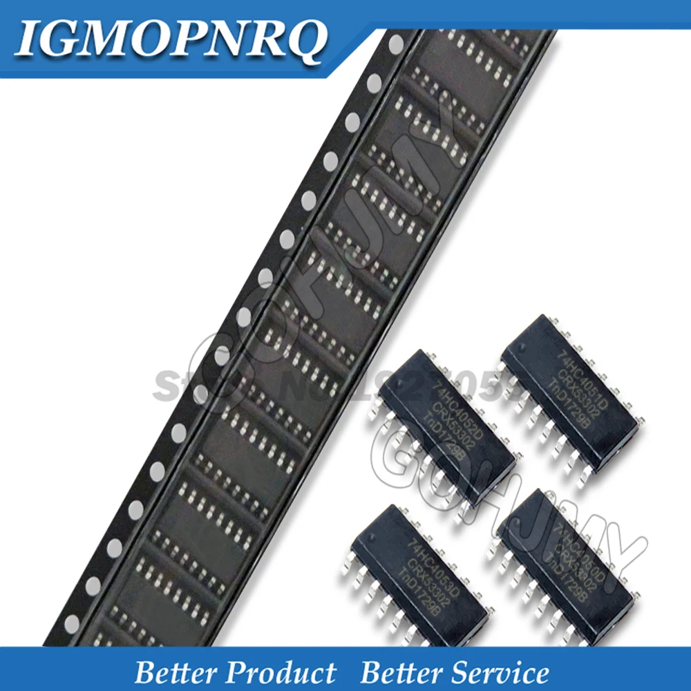 

74HC4050D 74HC4051D SOP-16 74HC4052D 74HC4053D 74HC4060D 74HC4066D 74HC4094D 74HC125D 74HC244D 74HC245D IC, новинка, 10 шт.
