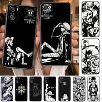 one piece comic phone case for xiaomi mi 11 lite pro ultra 10s 9 8 mix 4 fold 10t 5g black cover silicone back prett