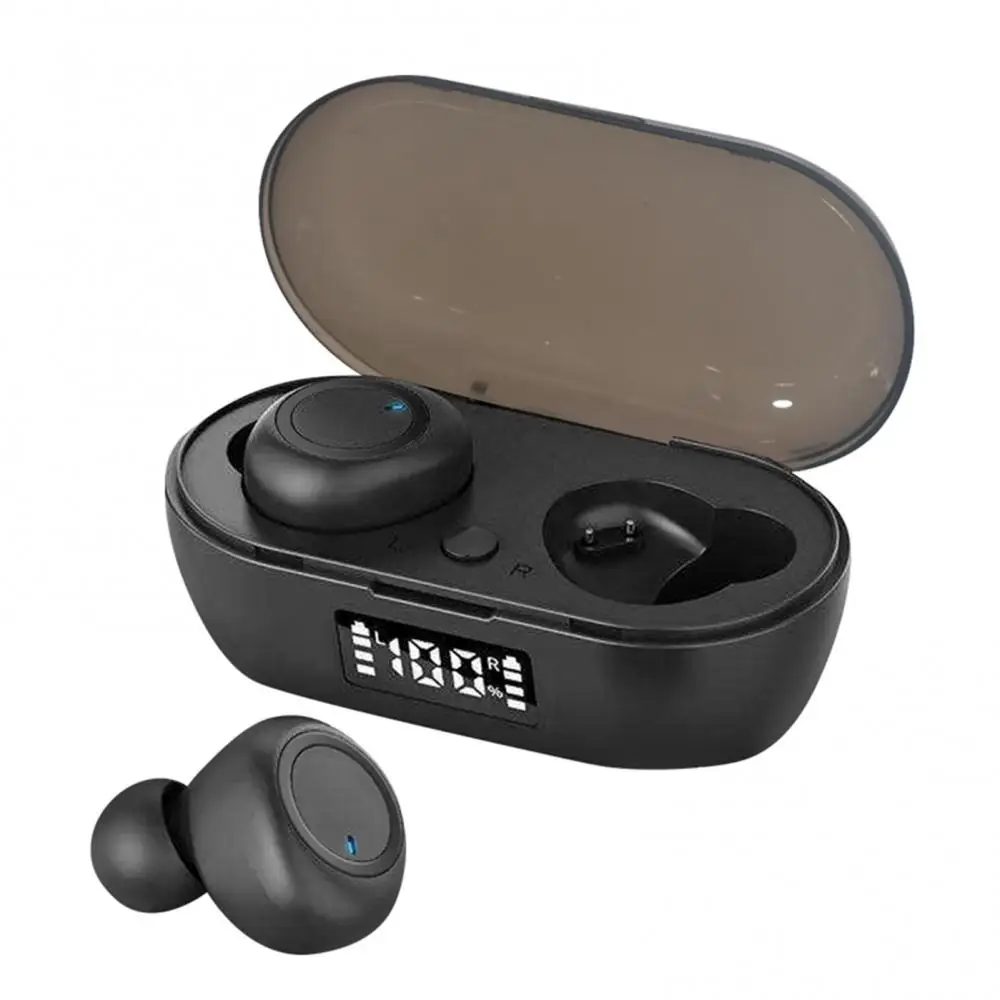 

Sweatproof Wireless Headset One-button Control Waterproof Bluetooth Earphone Stereo Sport Earbuds Game Headphones