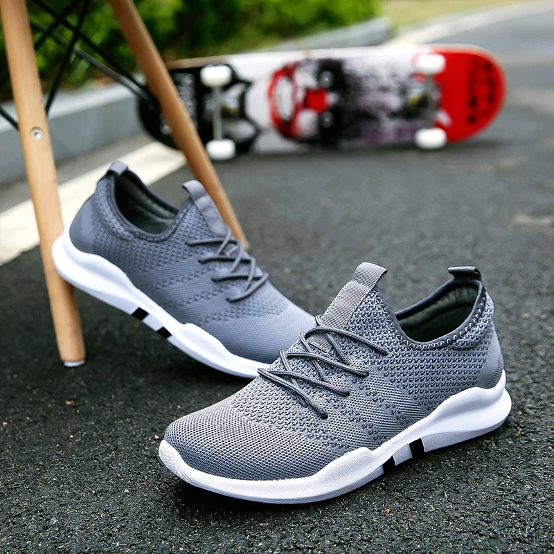 Men's Breathable Running Shoes 47 Large Size Fashion Lightweight Couple Sneakers 46 Casual Outdoor Mens Jogging Sports Shoes