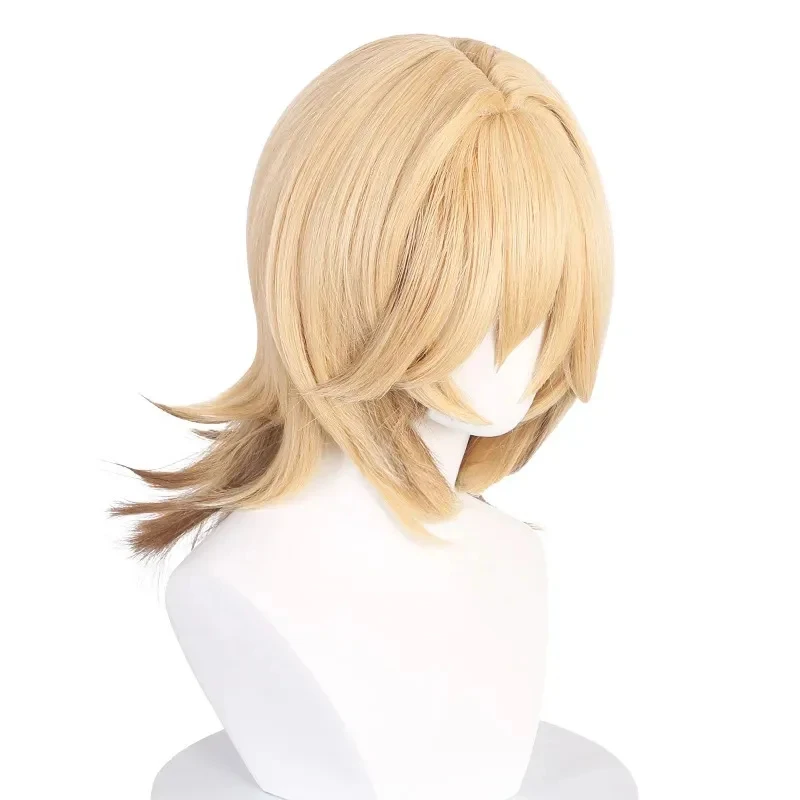 Фото 2025 Genshin Impact Kaveh Wig Pre Braided Linen Cosplay Wigs（No Barrettes） gf;.9 №1