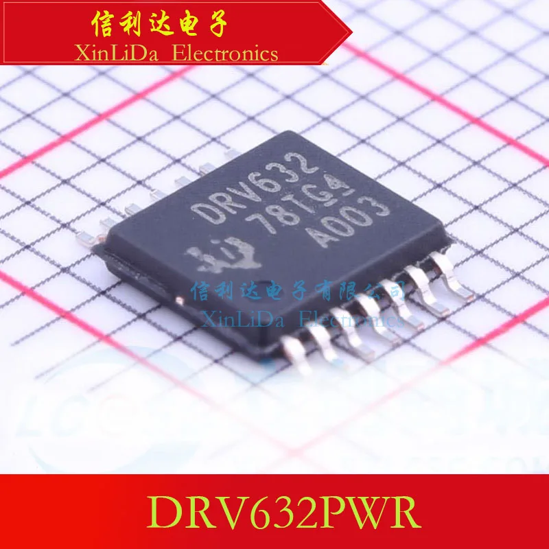 Чип аудио интерфейса DRV632PWR DRV632 TSSOP14, новый и оригинальный