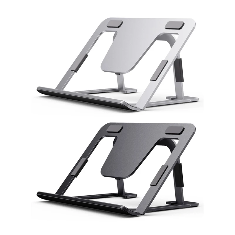 

Tablet StandAdjustable & Foldable Aluminum Holder for Pad KindleFire (7- 13 inch) 8-Gears Functional Holder C1FD