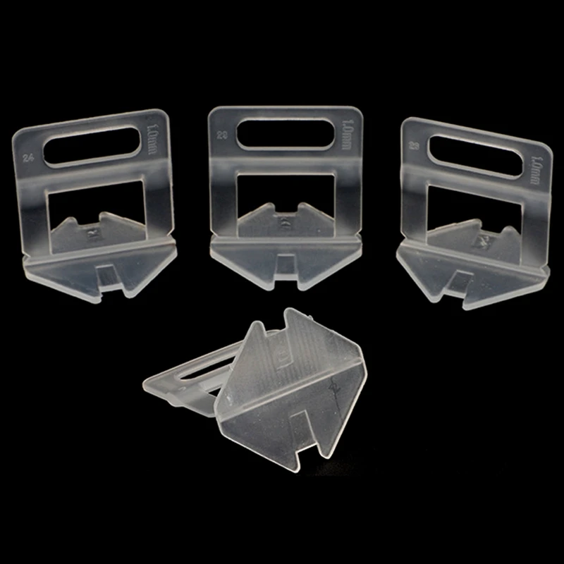 

2000PCS PE Plastic Tile Flat Leveling System Spacers Straps Clips Device Wall Flooring Tiles Kits For Perfect Tile Tool