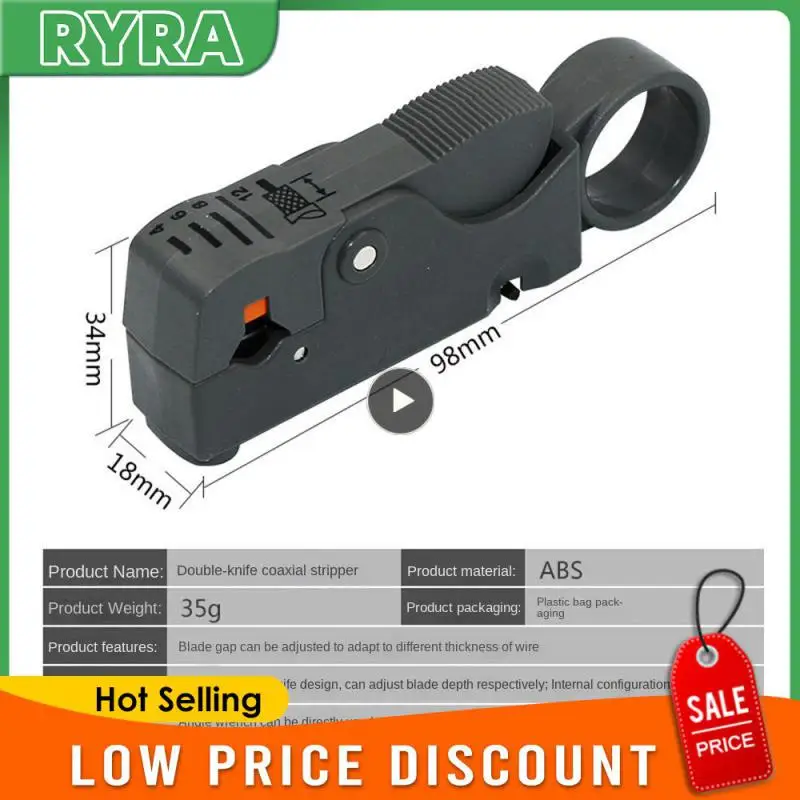 Щипцы для зачистки двухлезвийные плоскогубцы коаксиального нож