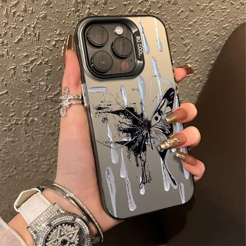 Фото Чехол для телефона iPhone 11, 12, 13, 14, 15, 15, 16, 17 Air Pro Max Plus, защита камеры, бампер из ТПУ, противоударный, для мужчин и женщин, модные деньги №5