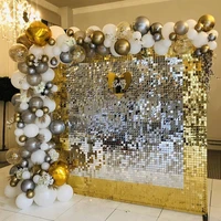 shimmer wall air activated birthday decor color custom adverting sings shop glam sequin panel wedding backdrop party background