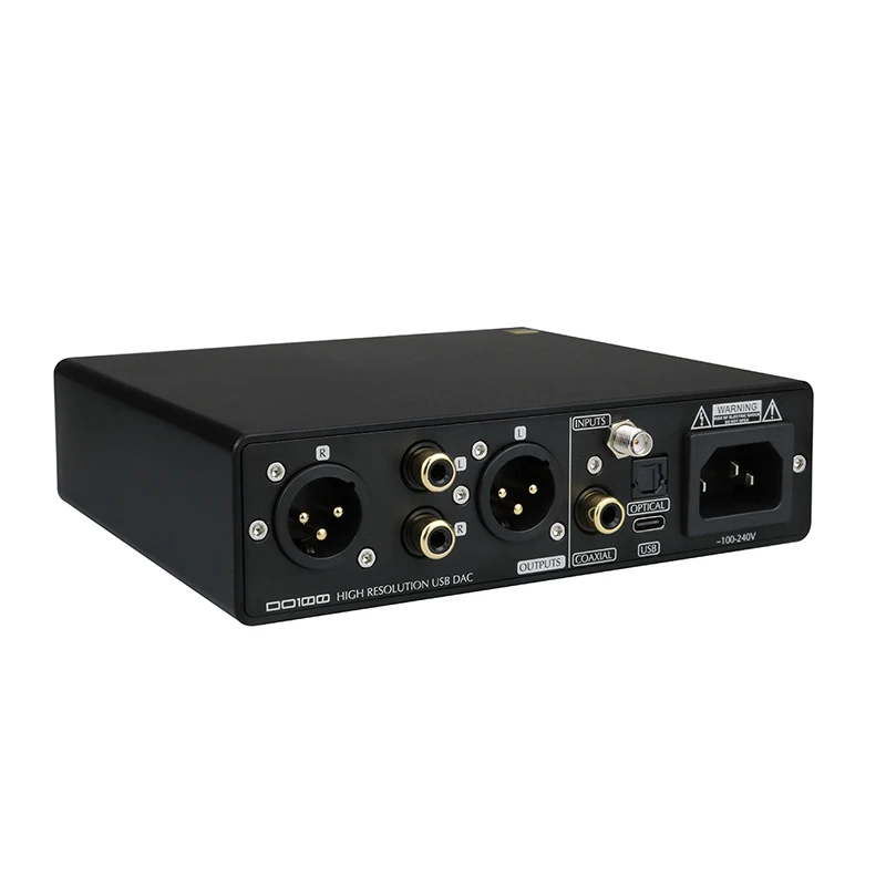 SMSL DO100 нанимает аудио ЦАП ES9038Q2Mx2 Bluetooth 8. 0 DSD512 32 бит 5 кГц OPA1612 сбалансированный
