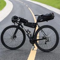 saddlebags for bicycle waterproof multi purpose large capacity 10l bicycle bag lightweight riding backpack bike accessories