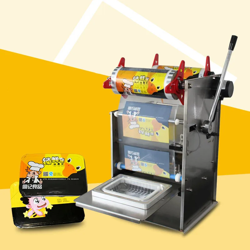 

Semi-automatic cup sealer Yogurt automatic filling sealing machine