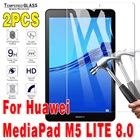 Закаленное стекло для Huawei Mediapad M5 Lite 8 JDN2-L09, защита для экрана 8,0, закаленное стекло для планшета, Защитная пленка для экрана, 2 шт.
