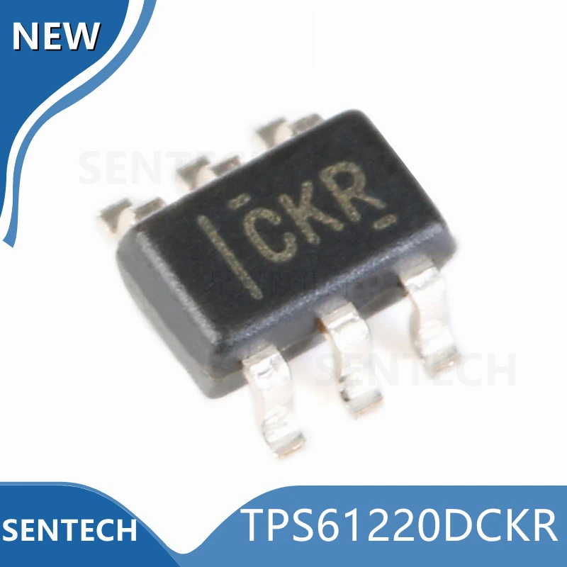 

10piece 100% New TPS61220DCKR SC-70-6 CKR Low input voltage, 0.7V boost converter with 5.5μA quiescent current