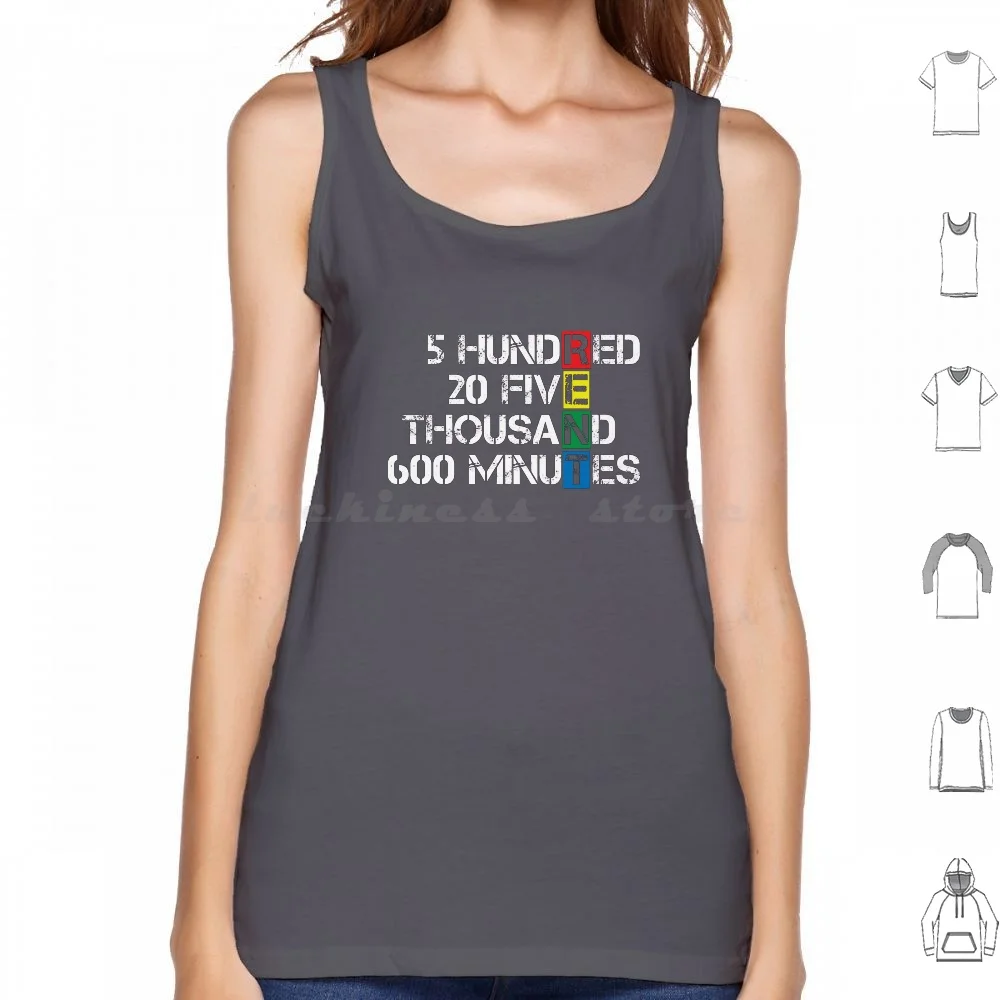 

Seasons Of Love [ Rent ] Tank Tops Vest Sleeveless 525 600 Five Hundred Twenty Five Thousand Six Hundred Minutes Seasons Of