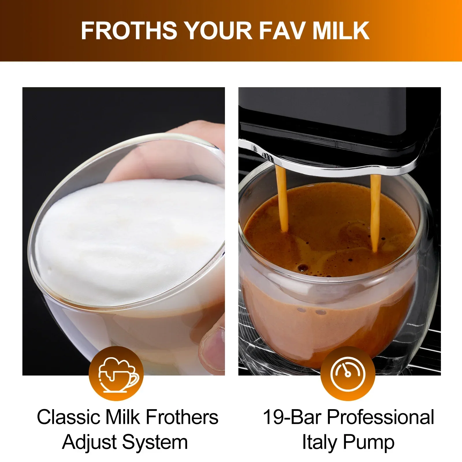 Полностью автоматическая кофемашина для эспрессо WS202 встроенный автоматический