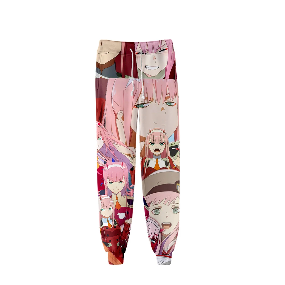 

Casual Pants DARLING in the FRANXX 3D Print Long Jogger Pants Women/Men Fashion Streetwear Sweatpants Autumn High Quality