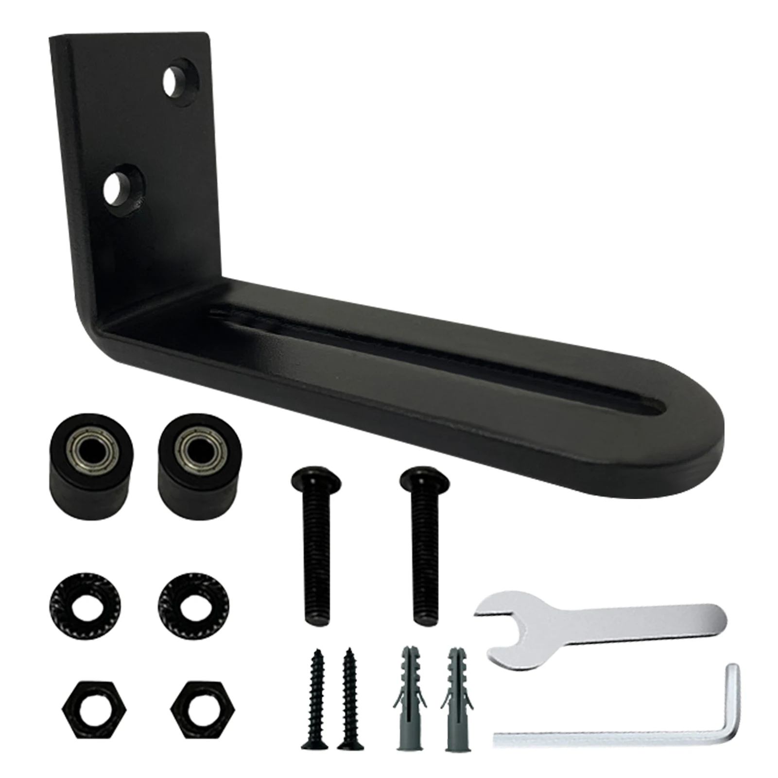 

Sliding Barn Door Adjustable Floor Guide Wall Door Bottom Guide Carbon Steell Easy To Install Stable Used For TV Stand Shutter