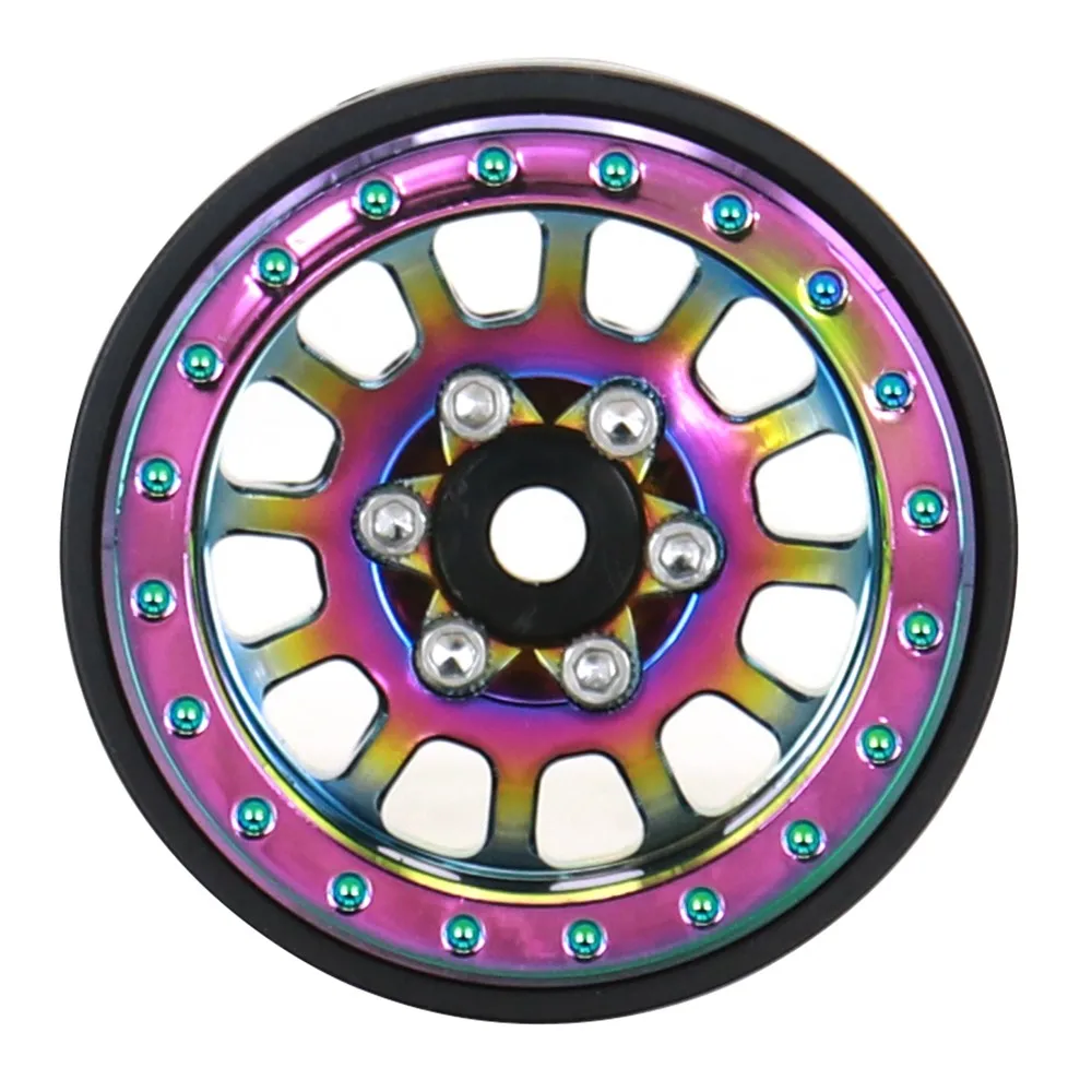 Колесные диски 26 г Из Цветного Алюминия и латуни 1 дюйма для радиоуправляемого