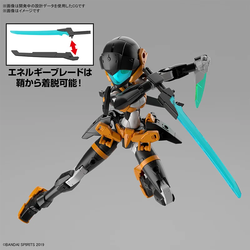 Bandai Namco 30 мм 1/144 EXM-H15D Acerby Type-D 14 см аниме оригинальная фигурка сборная модель