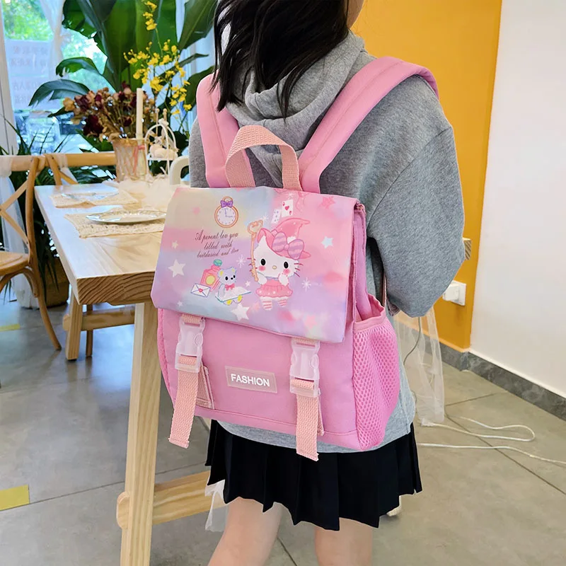 Sanrioed милый мультяшный Kawaii Purin Dog Cinnamoroll Kuromi Kt Cat маленький школьный рюкзак аниме