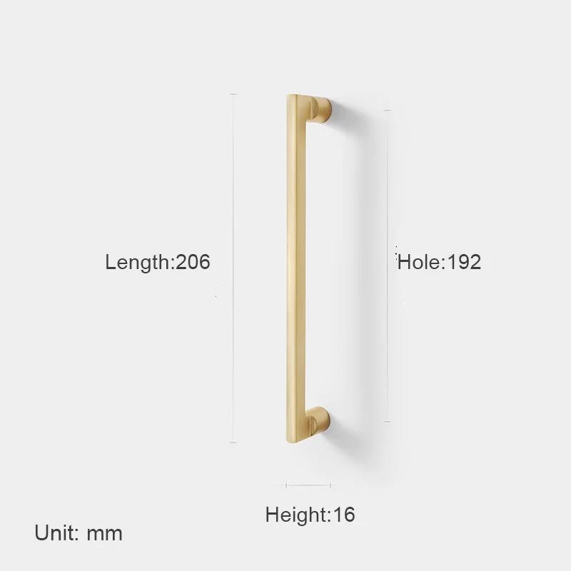 

Ручки для шкафов TINYHOB золотые из цинкового сплава